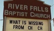 Church sings with a sense of humour