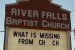 Church sings with a sense of humour
