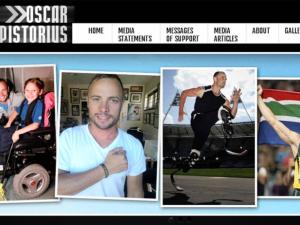 Oscar Pistorius website