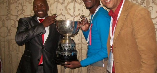 Jabulani Mangena with Ramon Thomas