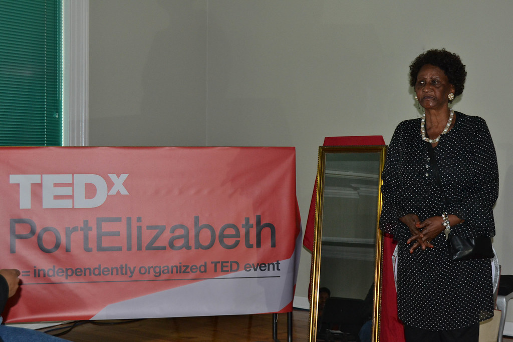 Nomhle Nkonyeni at 2016 TEDxPortElizabeth conference: The Journey of a South African Actress