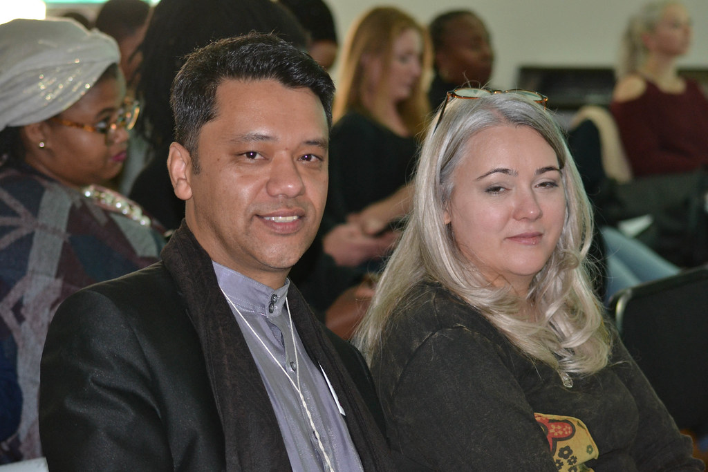 Ramon Thomas and Colleen Grewar after her TEDx Talk: Bratz Dolls As Therapy For A Son's Epilepsy - A Mother's Unbreakable Bond